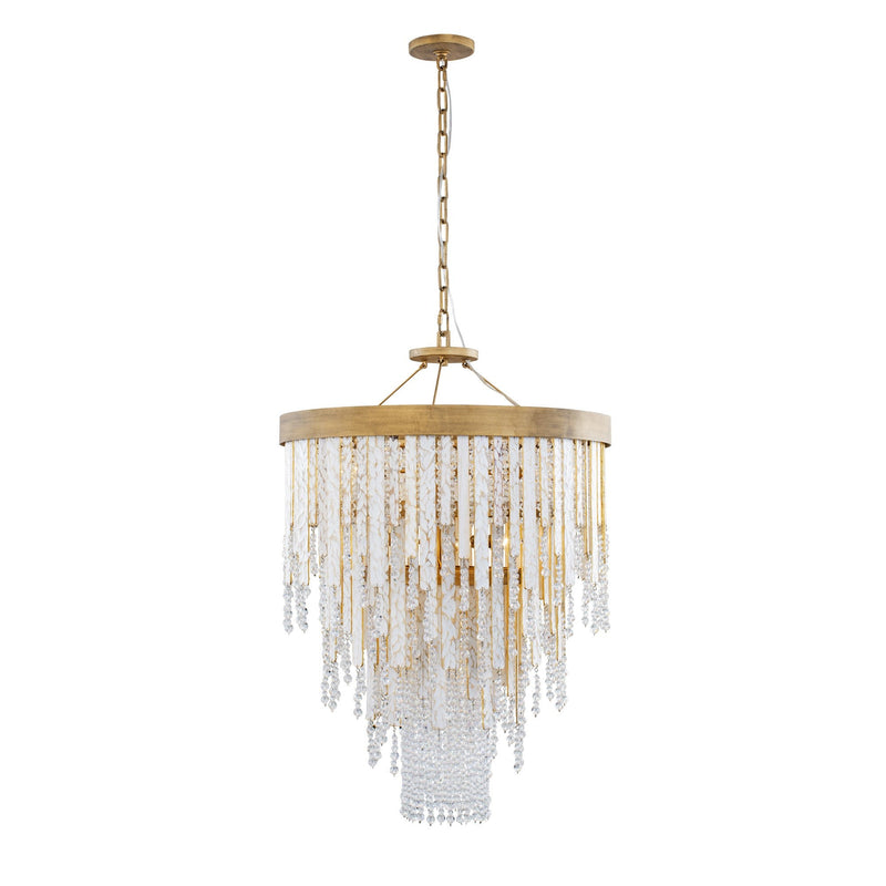 Lafayette 7-Light 24" Pendant in Havana Gold