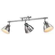 Duncan 3-Light Semi-Flush Mount in Chrome
