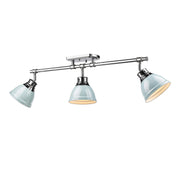 Duncan 3-Light Semi-Flush Mount in Chrome