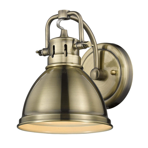 Duncan Bath Sconce in Aged Brass