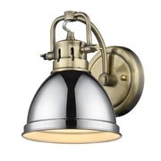 Duncan Bath Sconce in Aged Brass