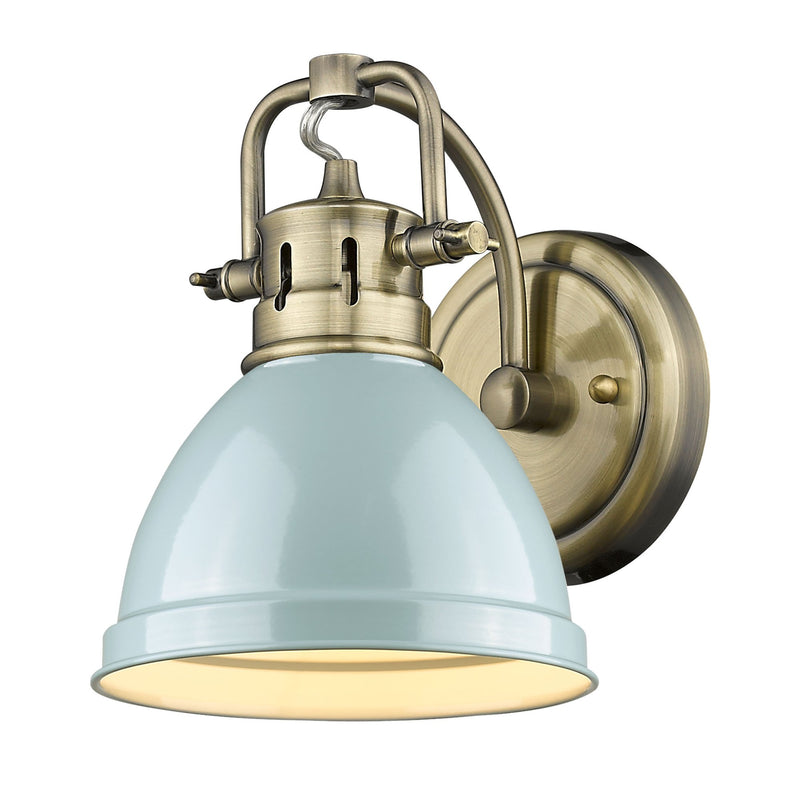 Duncan Bath Sconce in Aged Brass