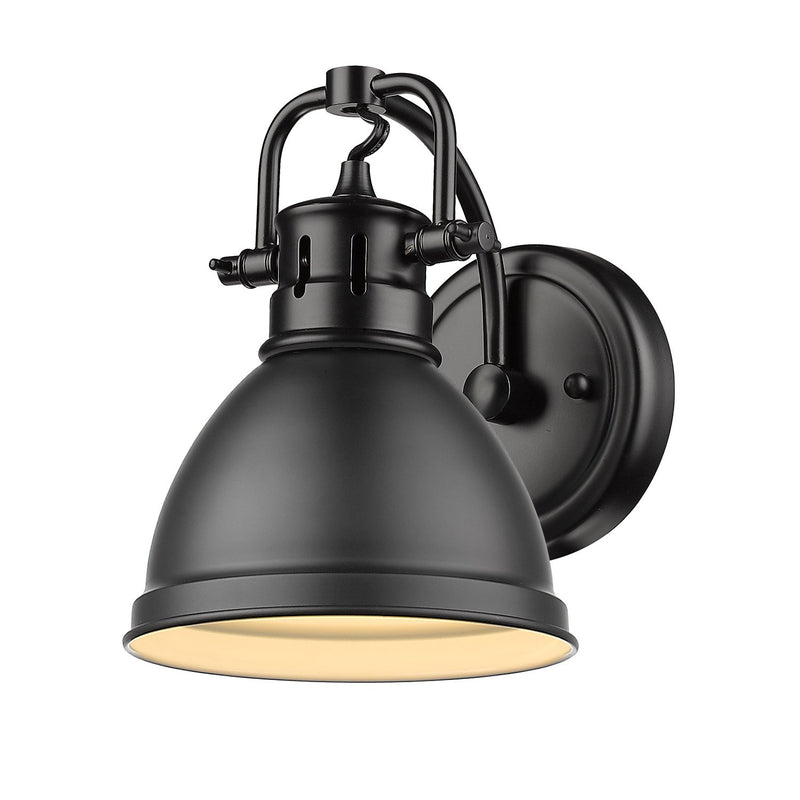 Duncan Bath Sconce in Matte Black