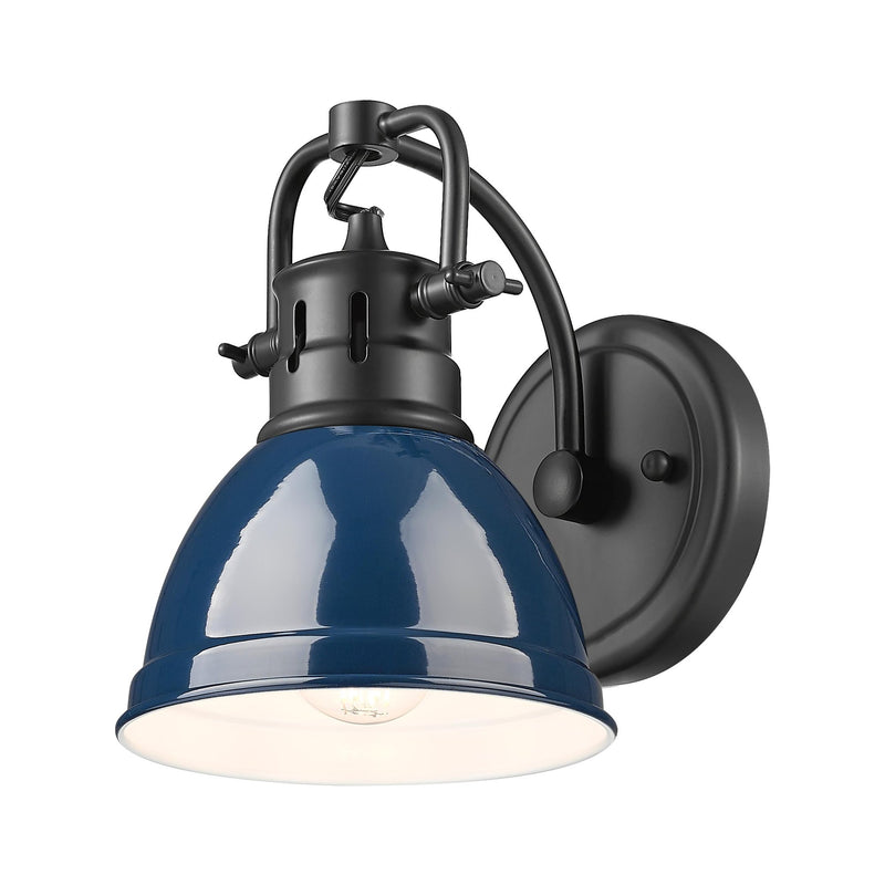 Duncan Bath Sconce in Matte Black