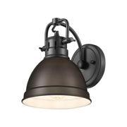 Duncan Bath Sconce in Matte Black