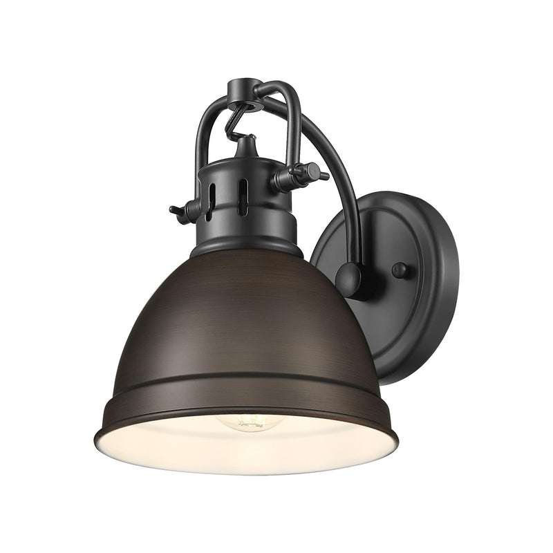 Duncan Bath Sconce in Matte Black
