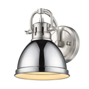 Duncan Bath Sconce in Pewter