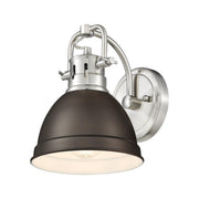Duncan Bath Sconce in Pewter