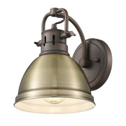 Duncan Bath Sconce in Rubbed Bronze