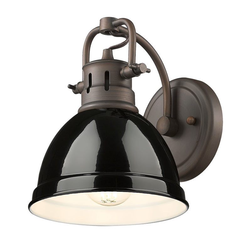 Duncan Bath Sconce in Rubbed Bronze
