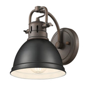 Duncan Bath Sconce in Rubbed Bronze
