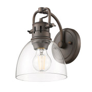 Duncan Bath Sconce in Rubbed Bronze