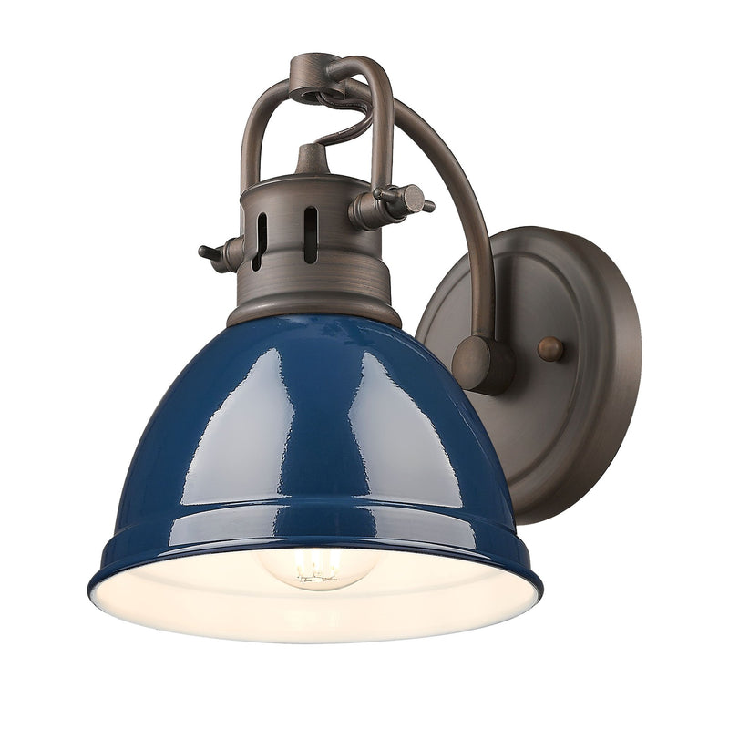 Duncan Bath Sconce in Rubbed Bronze