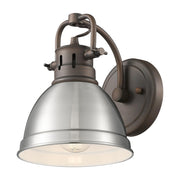 Duncan Bath Sconce in Rubbed Bronze