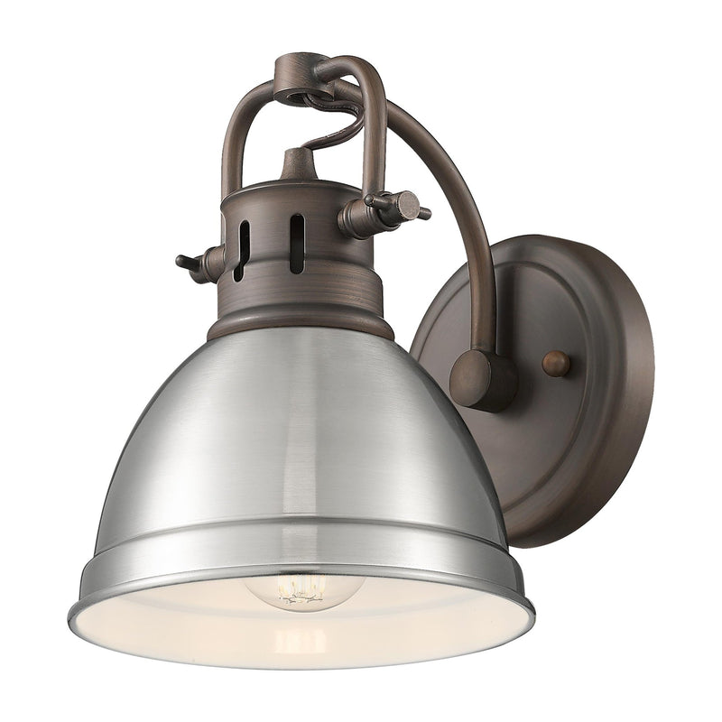 Duncan Bath Sconce in Rubbed Bronze