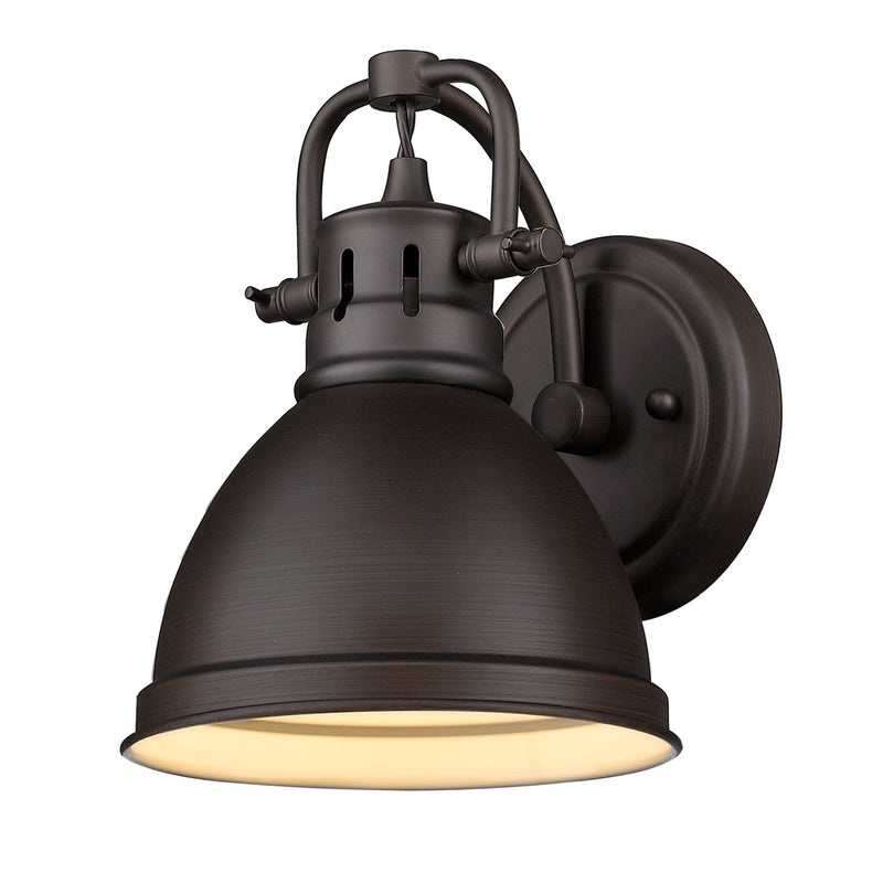Duncan Bath Sconce in Rubbed Bronze