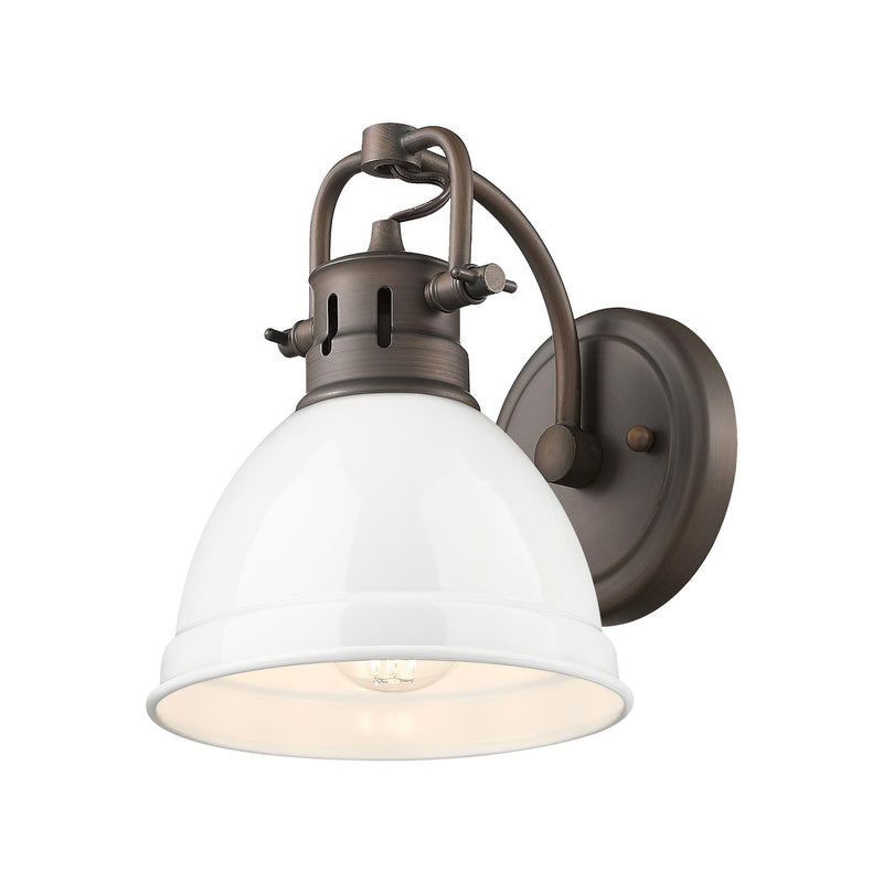 Duncan Bath Sconce in Rubbed Bronze