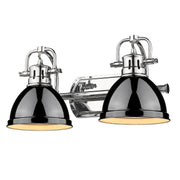 Duncan 2-Light Bath Vanity Light in Chrome