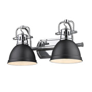 Duncan 2-Light Bath Vanity Light in Chrome