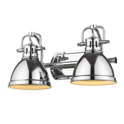 Duncan 2-Light Bath Vanity Light in Chrome