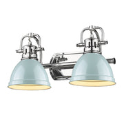 Duncan 2-Light Bath Vanity Light in Chrome