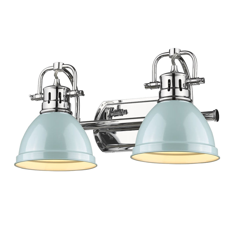 Duncan 2-Light Bath Vanity Light in Chrome