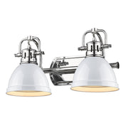 Duncan 2-Light Bath Vanity Light in Chrome