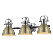 Duncan 3-Light Bath Vanity Light in Chrome