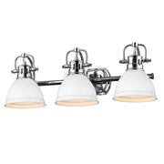 Duncan 3-Light Bath Vanity Light in Chrome