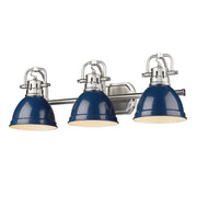 Duncan 3-Light Bath Vanity Light in Pewter