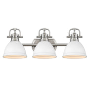 Duncan 3-Light Bath Vanity Light in Pewter