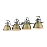 Duncan 4-Light Bath Vanity Light in Chrome