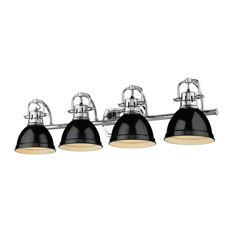 Duncan 4-Light Bath Vanity Light in Chrome
