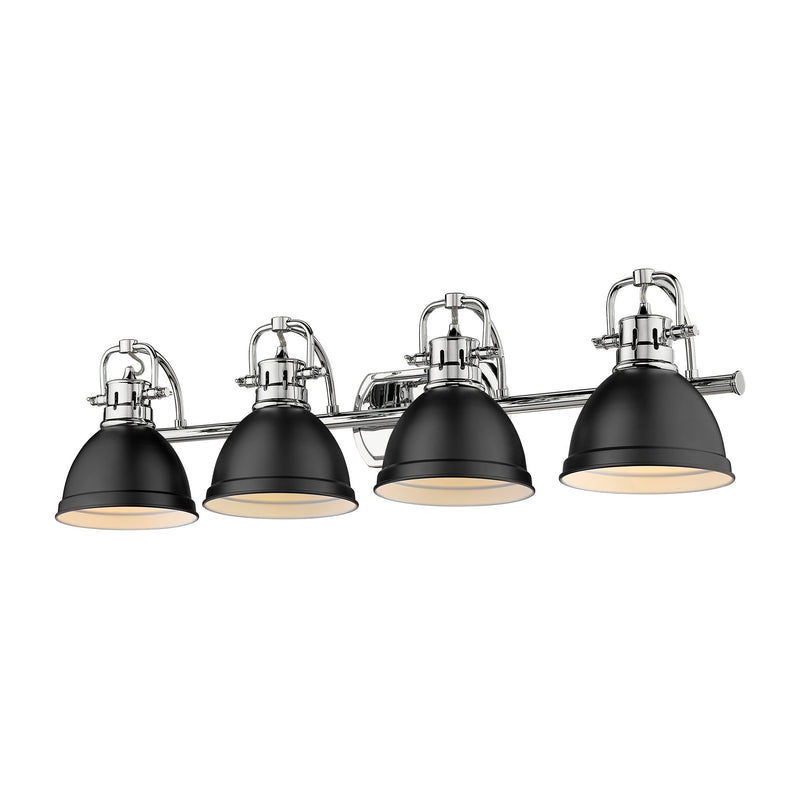Duncan 4-Light Bath Vanity Light in Chrome