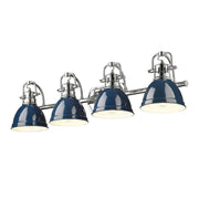 Duncan 4-Light Bath Vanity Light in Chrome