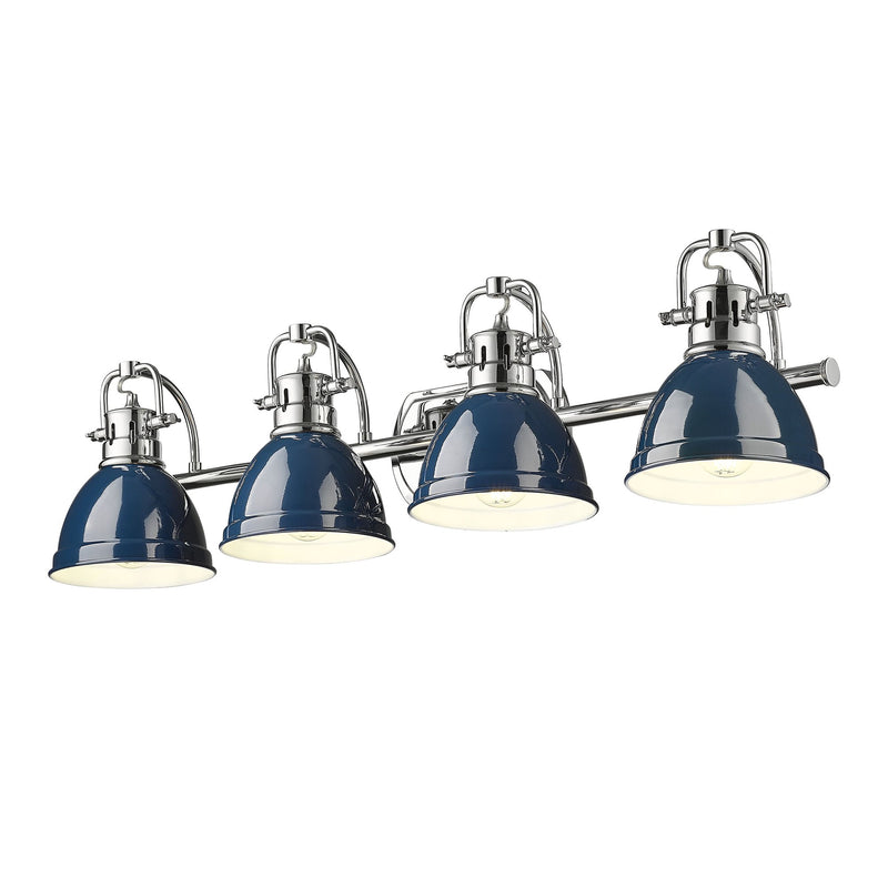 Duncan 4-Light Bath Vanity Light in Chrome
