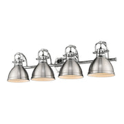 Duncan 4-Light Bath Vanity Light in Chrome