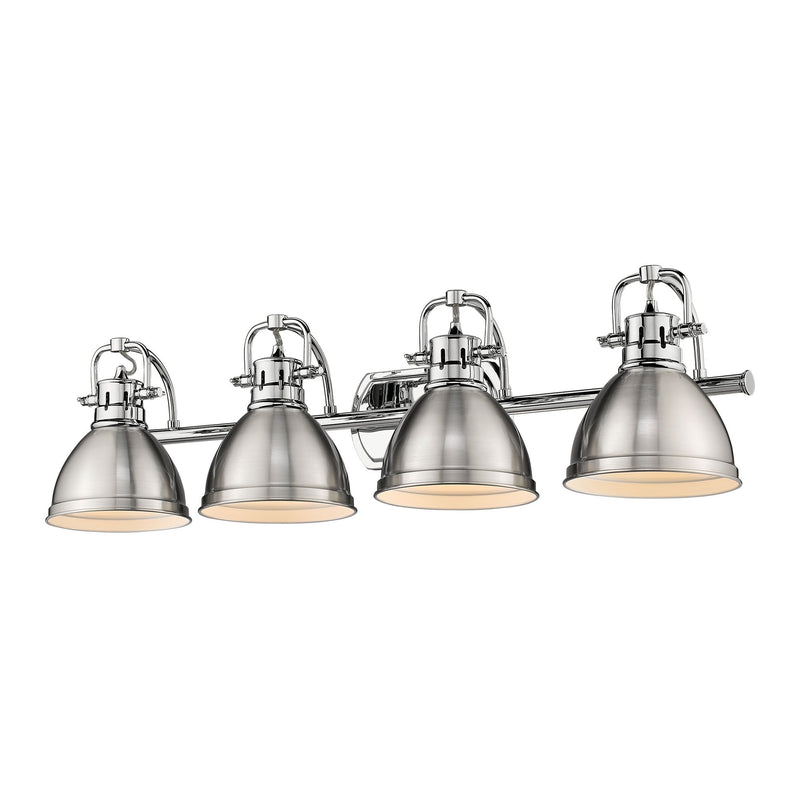Duncan 4-Light Bath Vanity Light in Chrome