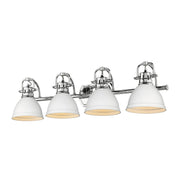 Duncan 4-Light Bath Vanity Light in Chrome