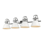 Duncan 4-Light Bath Vanity Light in Chrome