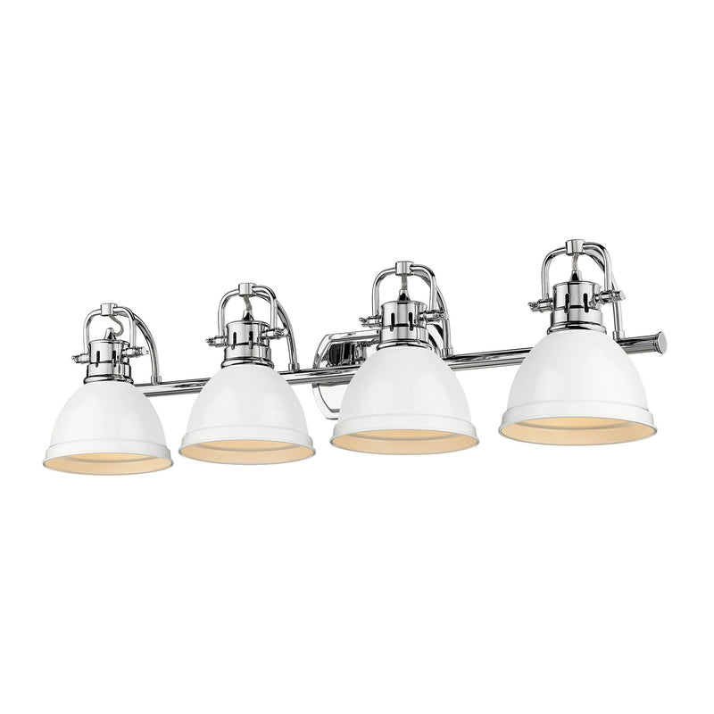 Duncan 4-Light Bath Vanity Light in Chrome