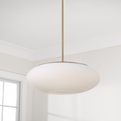 Soren Pendant in Aged Brass