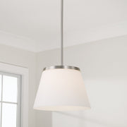 Drake Pendant in Brushed Nickel