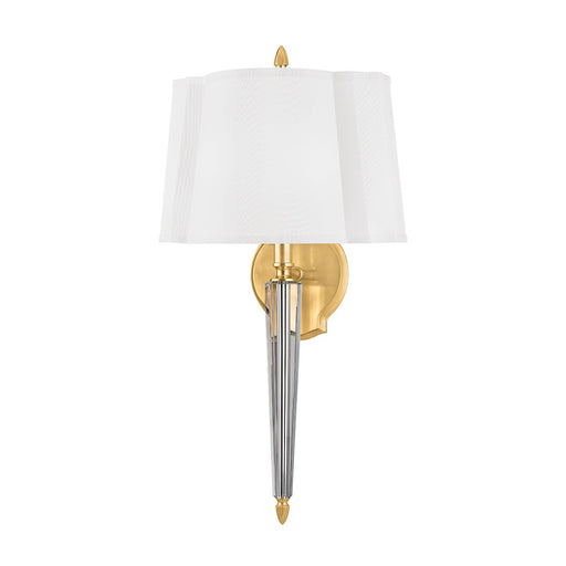 Oyster Bay 2-Light Wall Sconce in Aged Brass