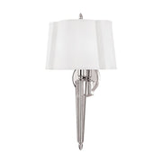 Oyster Bay 2-Light Wall Sconce in Polished Nickel