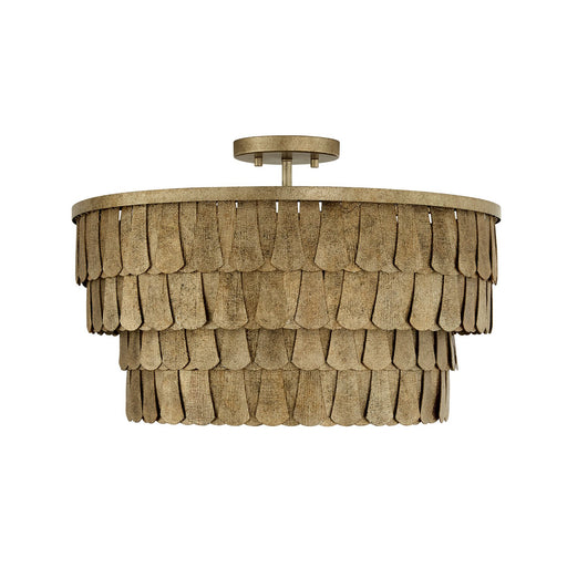 Arden 4-Light Convertible Pendant in Ancestral Gold