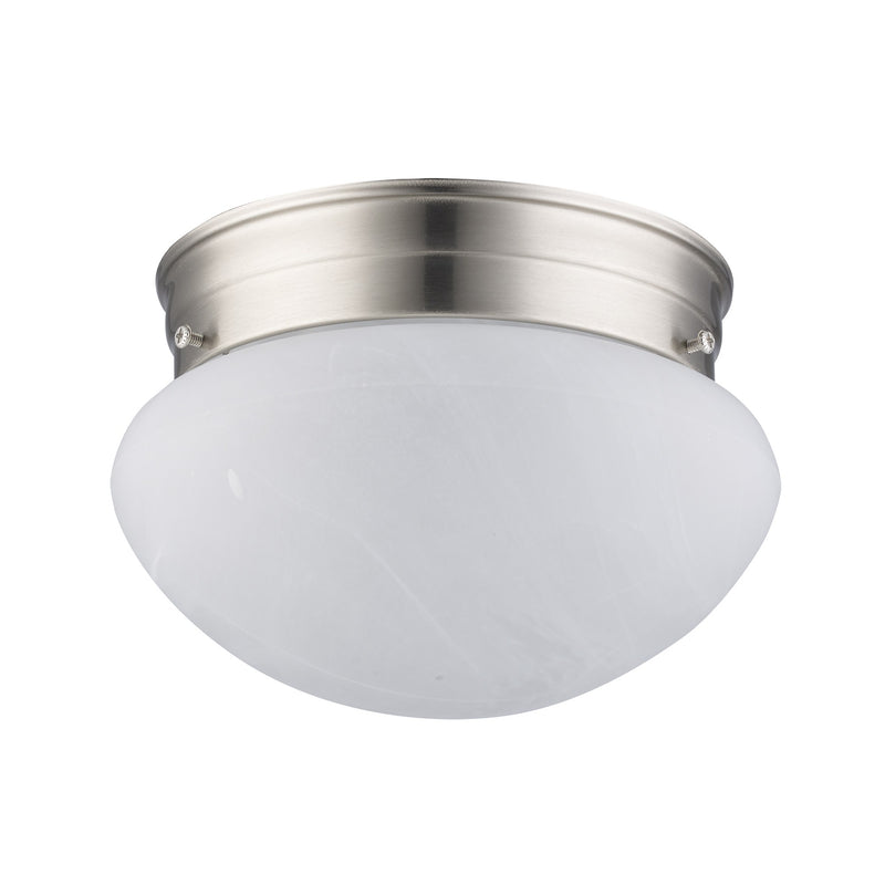 Dash 2-Light 9.2" Flush Mount in Brushed Nickel