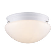 Dash 2-Light 9.2" Flush Mount in White