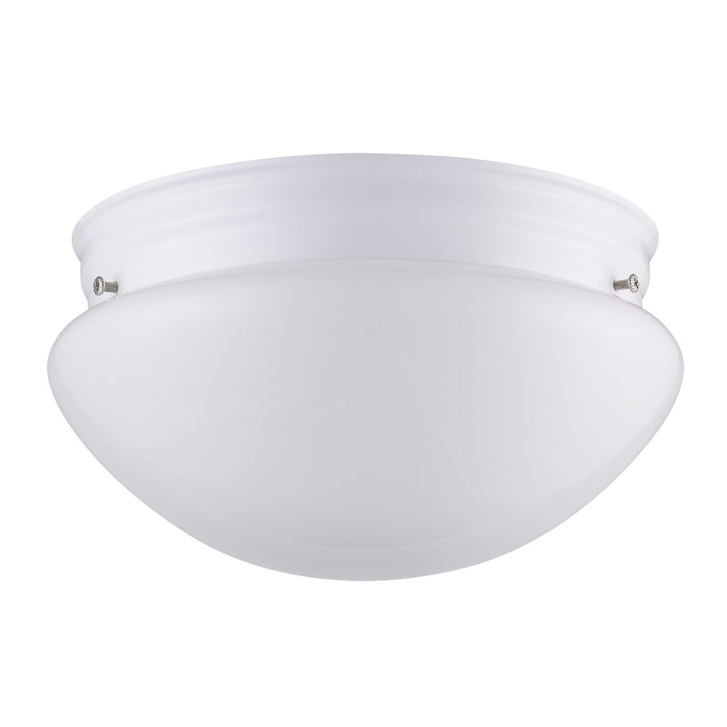 Dash 2-Light 9.2" Flush Mount in White