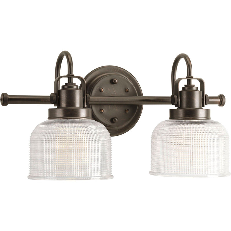 Archie 2-Light Bath Vanity Light in Venetian Bronze